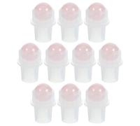 HEANUJJ Essential Oil Roller Ball Replacement Tops for 10Ml 16Mm Bottles 10Pcs Cosmetic Applicator Rollers for Aromatherapy and DIY Makeup Use