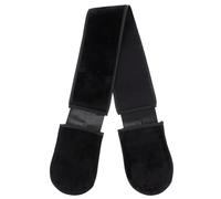 HEANUJJ Exfoliating Bath Gloves Black Flocking Material Moisture-Absorbing Body Spa Scrubber for Bathing Suitable for Elderly and People with Arthritis