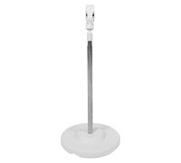 HEANUJJ Hands Free Hairdryer Holder for Pet Grooming with Stable Base and Adjustable Design, Stainless Steel and Plastic Hair Dryer Bracket Suitable for Dogs and Cats, Floor Standing Hair