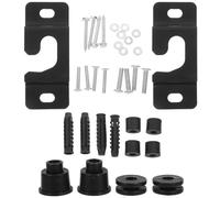 HEANUJJ Heavy Duty Iron Flat Screen Tv Wall Mount for 12-80 Inch Tvs Spacesaving Design for Rental Walls and Home Entertainment Setups