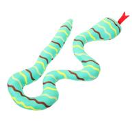 HEANUJJ Interactive Plush Snake Cat for Indoor Cats with Catnip, Soft Light Green Plush Material, Snake Shape Chew and Pull, for Kitten Play and Teeth Cleaning Random Color