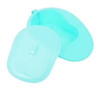 HEANUJJ Light Green Pp Bedpan with Lid Smooth Slope Design Odor Isolation Portable Urinals for Elderly Men and Women Suitable for Homes and Hospitals