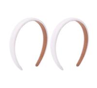 HEANUJJ Lightweight Sponge Hairbands Soft and Comfortable 2pcs for Women, Elegant Fabric Headbands That Do Not Hurt The Hair Accessories for Meeting Or School Wear