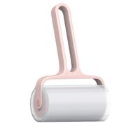 HEANUJJ Lint Roller Clothes Hair Remover Roller with Pp and Adhesive Tape Material, Easy to Tear and Pick up Lint, Suitable for Home and Office Furniture and Clothes, Pink Sticky