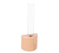 HEANUJJ Magnetic Test Tube Vase Hydroponic Flower Holder Wall Mounted Wood Plastic Magnet, for Plants and Flowers, Indoor Home Decor