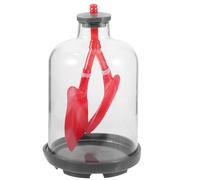HEANUJJ Model Breathing Sacs Rubber and Plastic Rubber Display Diaphragm, Educational Lung with Two Lung-like Demonstrating Lung Function for Science Teaching