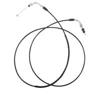 HEANUJJ Motorcycle Throttle Cable Replacement Fine Workmanship and Comfortable with Rubber and Steel Wire Suitable for Pitbike and Scooter Use