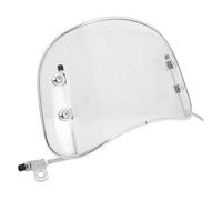 HEANUJJ Motorcycle Windscreen Windshield for Electric Vehicle and Motorcycle with Widened Edge Design, PC and Iron Material, Improving Comfort and Driving Safety, Suitable for Rider Use