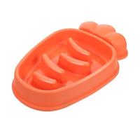 HEANUJJ Pet Slow Feeder Bowl for Slowing down Eating during Feeding Made of Sturdy Pp Material Carrot Shape Designed to Reduce Bloating and Indigestion for Cats and Pets