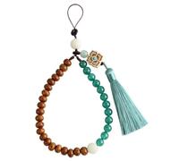 HEANUJJ Phone Hanging Rope Wooden Beads Wrist Strap Bodhi Seeds for Mobile Phones Suitable for Daughters and Travel Use