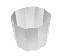 HEANUJJ Reflector Shield product accessories Aluminum Alloy Foldable with Wind Resistance and Easy Installation, round Heat Focusing Shield for Propane Patio Heater Suitable for Outdoor