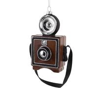 HEANUJJ Retro Camera Model Decorative Accessory Camera Christmas Tree Ornament Pvc Vintage Creative Delicate Appearance Holiday Decor for Collection and Holiday Spirit