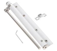 HEANUJJ Safety Spring Door Closers Stainless Steel Automatic Closing Door Closer White Not Easy to Deform for Home Office Use