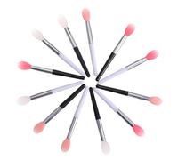 HEANUJJ Set Random Color Lip Lipstick 12pcs Silicone Brush Applicators Makeup with Soft Silicone Heads Comfortable Use for Professional Beauty Salon and Home Use