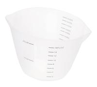 HEANUJJ Silicone Baking Measuring Cup 500Ml with Scale and Double Spout, Flexible Kitchen Measuring Jug for DIY Baking and Cooking, Practical Graduated Cup for Home Use Random Color