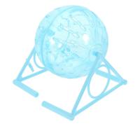 HEANUJJ Small Pet Exercise Ball Hamster Supplies Plastic round Rolling Ball 12cm Smooth Edges for Hedgehog and Gerbil Jogging Random Color