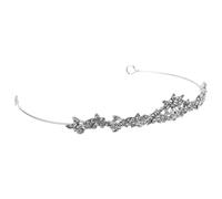 HEANUJJ Sparkling Rhinestone Bridal Crown Headband Lightweight Comfortable Fit Elegant Crystal Tiara Wedding Hair Accessories for Women Brides for Traditional and Modern Styles