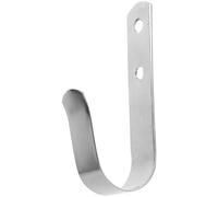 HEANUJJ Stainless Steel Wall Hook Boat Accessory Hook for Clothes Rust-Resistant Sturdy Silver 3.93x1.49x0.98in Sturdy Outdoor Boat Pole for Flagpole