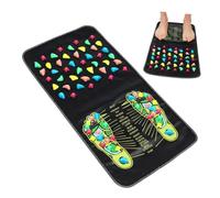 HEANUJJ Stone Walking Massager Foot Massager Easy to Use Relief Pp Material Acupressure Massage Mat for Home Wellness and Relaxation