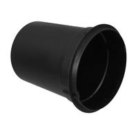 HEANUJJ Thickened Black 3l round Trash Can Inner Bucket, Household Plastic Waste Storage Bin Liner Replacement for Bedroom Kitchen Bathroom Use