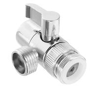HEANUJJ Washing Machine Hose Adapter 1 in 2 Out Faucet Diverter Valve with Copper and Abs Construction, Easy to Install and Practical for Shower and Toilet Hoses
