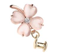 HEANUJJ Watch Band Charm for Flexible Strap, Alloy Decorative with Adorable Four-leaf Clover Shape, Stylish and Practical Accessory to Enhance Your Watch Band's Fashion and Unique Style