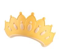 HEANUJJ Waterproof Shower Cap Pp Hair Washing Shield with Adorable Cartoon Design Yellow Prevents Shampoo and Water from Touching Face, for Showering