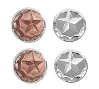 HEANUJJ Wheel Center Caps for Rims 4pcs Plastic Hub Covers for Drift Cars and Golf Carts with Easy DIY Installation and Lightweight Construction