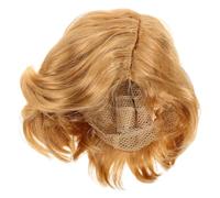 HEANUJJ Wig for Adjustable High Wear Comfortable Appearance Highly Realistic Short Blonde Synthetic Hair Wig with Temperature Fiber Men's Costume Events and Parties