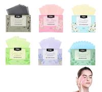 Heanvmyss Blotting Paper for Oily Skin,600 Counts Oil Blotting Sheets for Face,Bamboo Charcoal & Green Tea Oil Absorbing Tissues for Skin Care,Make Up(6cm x 9cm)