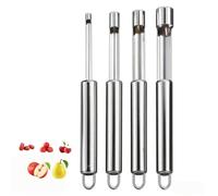 Heanvmyss Stainless Steel Corer,Core Remover Tool,Fruit Corer,Chef Aid Apple Corer,Dishwasher Safe,Corer Remover for Kitchen,Pears,Pineapple