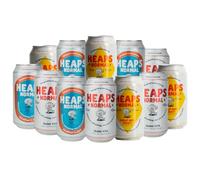 Heaps Normal Alcohol-Free Mixed Case - 12 Pack | Another Lager, Quiet XPA & Half Day Pale | 330ml Cans | Premium Non-Alcoholic Craft Beer Selection (0.5% ABV)