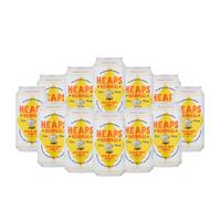 Heaps Normal Half Day Hazy Low Alcohol Hazy Pale Ale 375ml Cans - 0.5% ABV (12 Pack) Premium Non-Alcoholic Craft Beer Selection (0.5% ABV)