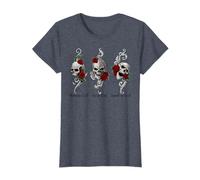 Hear No Evil See No Evil Speak No Evil Rose Skull Tattoo T-Shirt