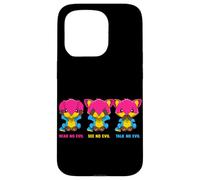 Hear No Evil see not an evil Talk No Evil Three Pansexual Case for iPhone 15 Pro
