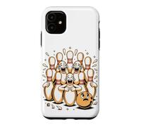 Hear the Ten Pins Laughing Bowling Bowler Pun Case for iPhone 11