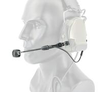 Hearangel Boom Microphone Adjustable 2 pin Compatible with COMTAC Series Headsets (B Long)