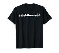 Hearbeat Car Racing Tshirt Auto Car Race Pit Crew Racer T-Shirt