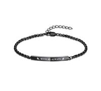 Hearbeingt Memorial Ashes Bracelet,Cremation Jewelry Urn Bracelet for Ashes Adjustable Classic Crystal Keepsake Bangle for Women, M, Stainless Steel, not