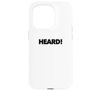HEARD chef funny sous line cook kitchen staff BOSS JOB Case for iPhone 15 Pro