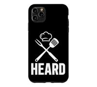 Heard Chef Restaurant Kitchen Slang Culinary School Cooking Case for iPhone 11 Pro Max