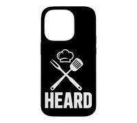Heard Chef Restaurant Kitchen Slang Culinary School Cooking Case for iPhone 14 Pro