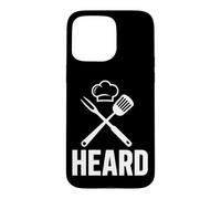 Heard Chef Restaurant Kitchen Slang Culinary School Cooking Case for iPhone 15 Pro Max