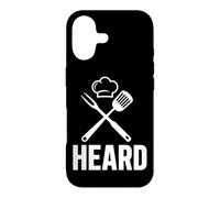 Heard Chef Restaurant Kitchen Slang Culinary School Cooking Case for iPhone 17