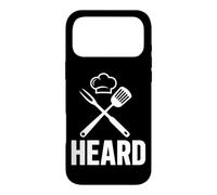 Heard Chef Restaurant Kitchen Slang Culinary School Cooking Case for iPhone 17 Pro Max