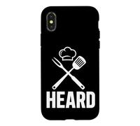 Heard Chef Restaurant Kitchen Slang Culinary School Cooking Case for iPhone X/XS
