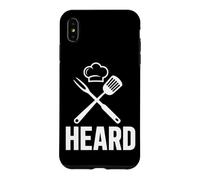 Heard Chef Restaurant Kitchen Slang Culinary School Cooking Case for iPhone XS Max
