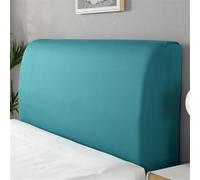 Hearda Bed Headboard Cover, Solid Color All-inclusive Dustproof Protector Cover, Elastic Universal Headboard Slipcover Washable Fabric Bed Head Cover For Bedroom Decor (Teal,200cm)