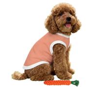 Hearda Dog Cooling Vest, Puppy/Dog Cooling Coat Breathable Sun Protection, Heat Relief Lightweight, Summer Sun Protection Jacket for Small Medium Pet Cats Walking Hiking (Light orange,L)