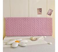 Hearda Elastic Bed Headboard Cover, All-inclusive Universal Dustproof Protector Cover, Anti-Cat Scratching Headboard Slipcover Edge Bed Head Cover For Bedroom Decor, Washable (Pink,150cm)
